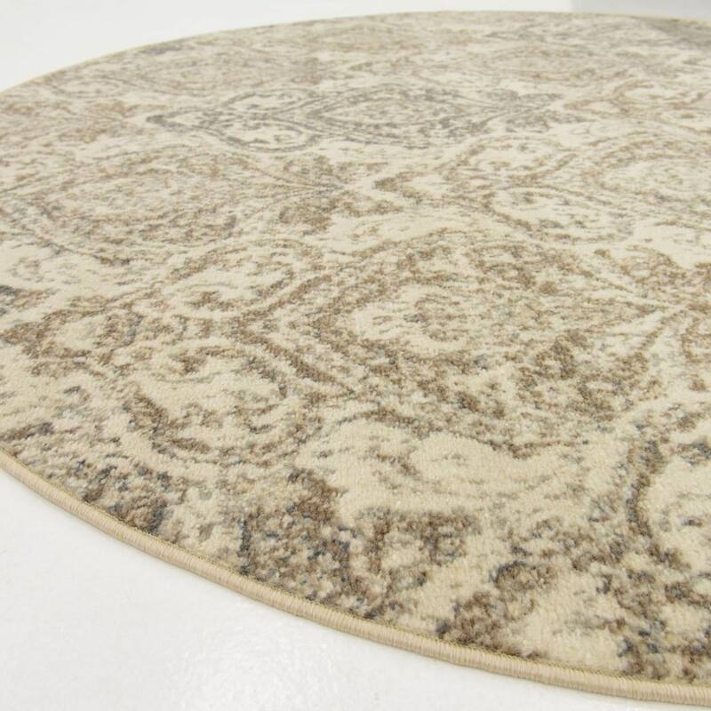 Contemporary Daisy Collection Area Rug
