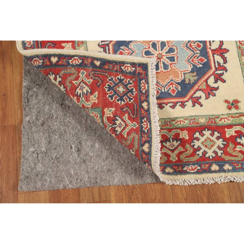 Kazak Runner Rug Handmade Hallway Wool Carpet - 2'10" x 25'6"