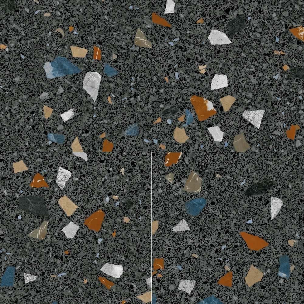The Tile Life Terrazzo 24 x 24 Matte Porcelain Floor and Wall Tile