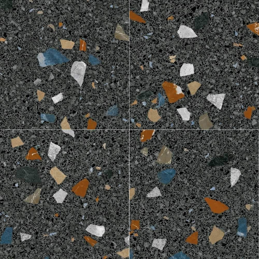 Terrazzo 24 x 24 Matte Porcelain Floor and Wall Tile
