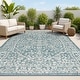 preview thumbnail 6 of 25, JONATHAN Y Medallion Textured Weave Indoor/Outdoor Area Rug