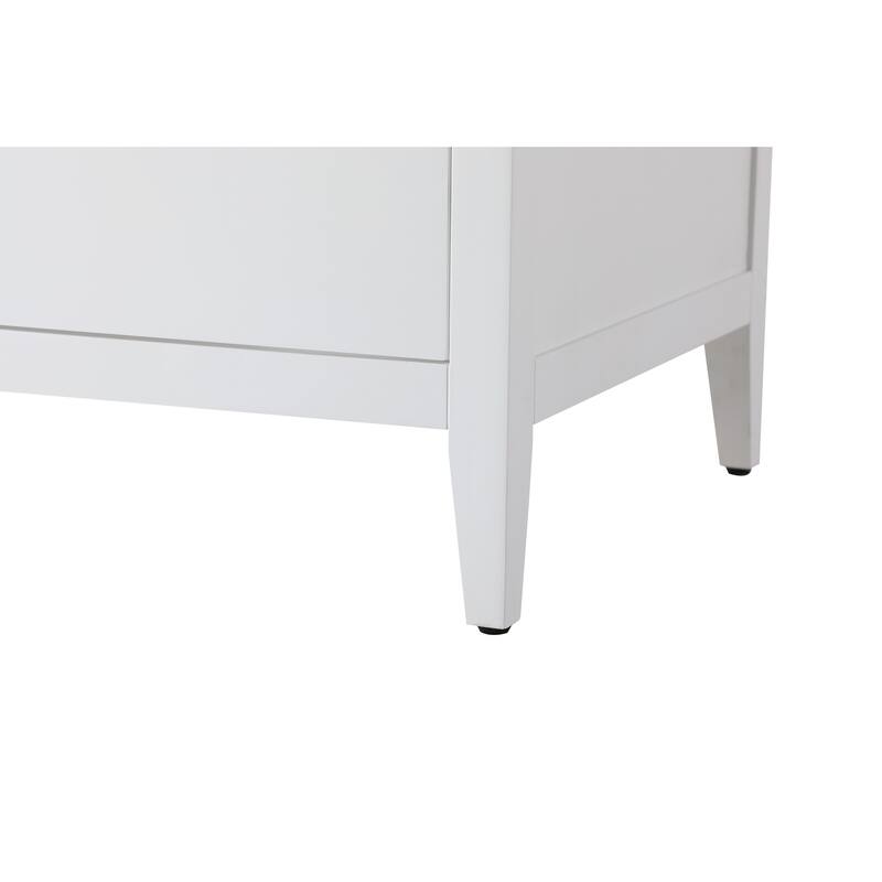 Elegant Lighting VF29354D Millie 54" Free Standing Double Basin Vanity
