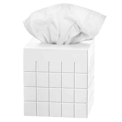 Creative Scents Polar White Decorative Bathroom Tissue Holder