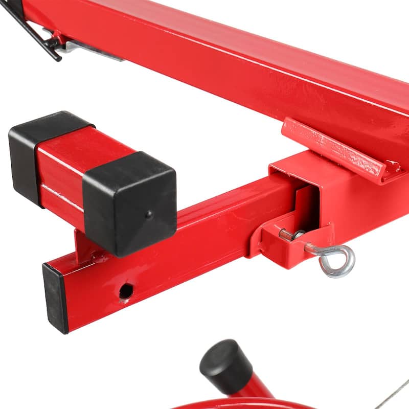 16 FT Drywall Lift, Portable Sheetrock Lift Rolling Panel Hoist Jack Lifter - N/A
