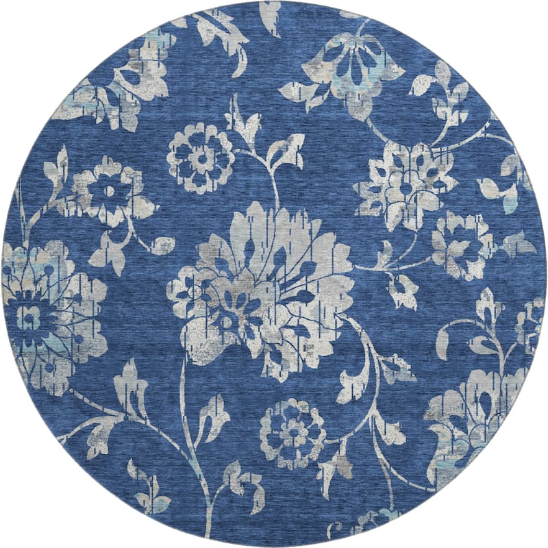 Premium Washable Super Soft Floral Whimsy Mayfield Rug