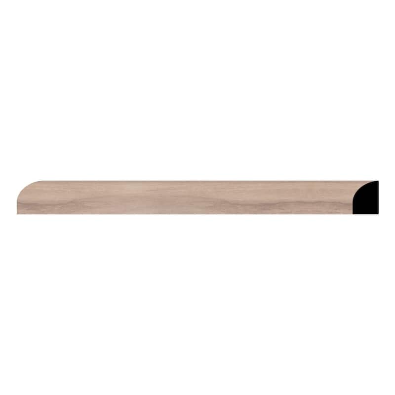WM129: 7/16-in D x 11/16-in W x 96-in L Americraft Solid Hardwood Stain Grade Shoe Moulding - Walnut