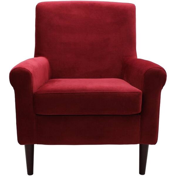 Fox Hill Ellis Rolled Arm Lounge Chair, Red Bed Bath Beyond