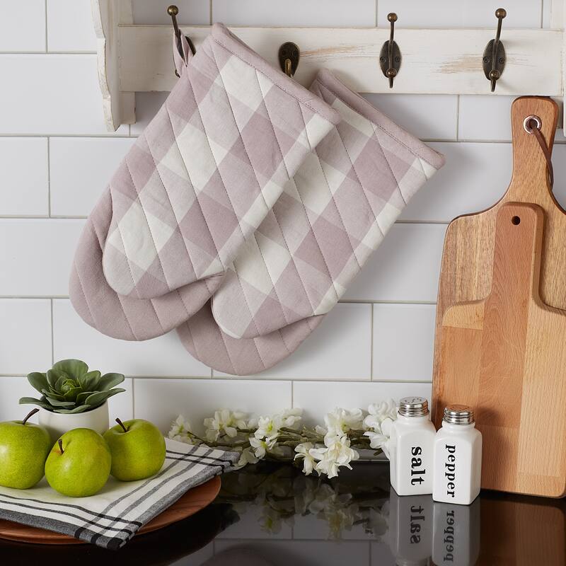 DII Vintage Red Buffalo Check Dishtowel (Set of 3)