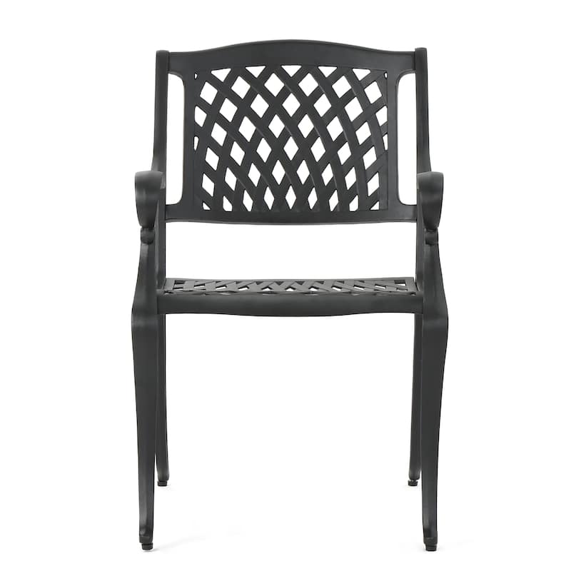 Cayman 7-piece Cast Aluminum Dining Set by Christopher Knight Home