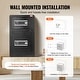 preview thumbnail 15 of 26, Double Doors Safe Box for Money Documents Jewelry and Valuables