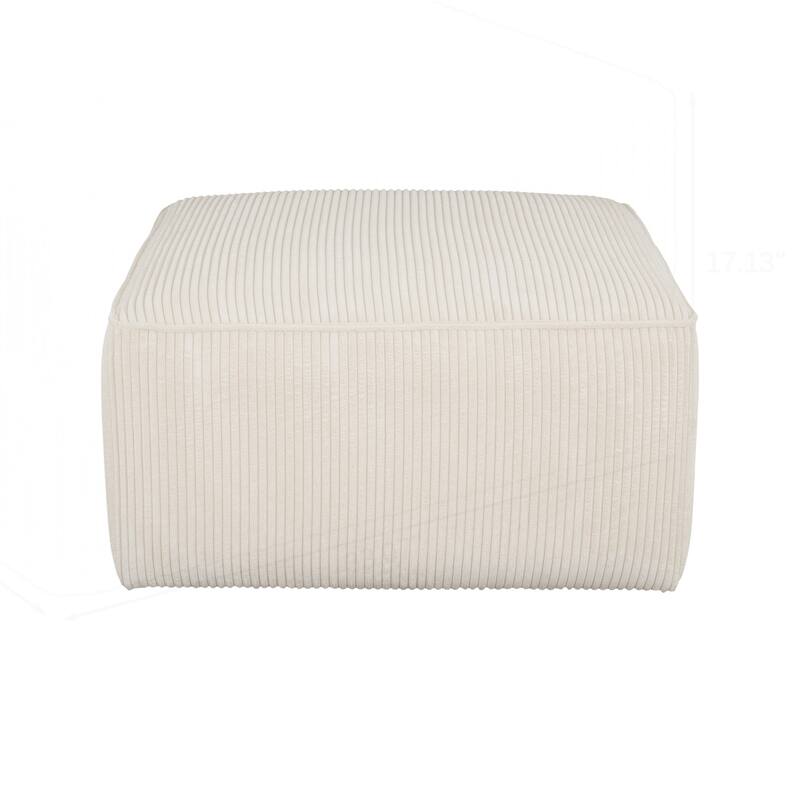 Upholstered Square Ottoman