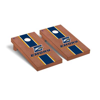 Emory Eagles Striped Cornhole Board Set