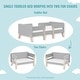 preview thumbnail 13 of 22, Dream On Me Osko Convertible Toddler Bed