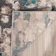 preview thumbnail 2 of 0, SAFAVIEH Monaco Shiloh Boho Abstract Modern Watercolor Area Rug - Grey/Light Blue - 6'7" Square