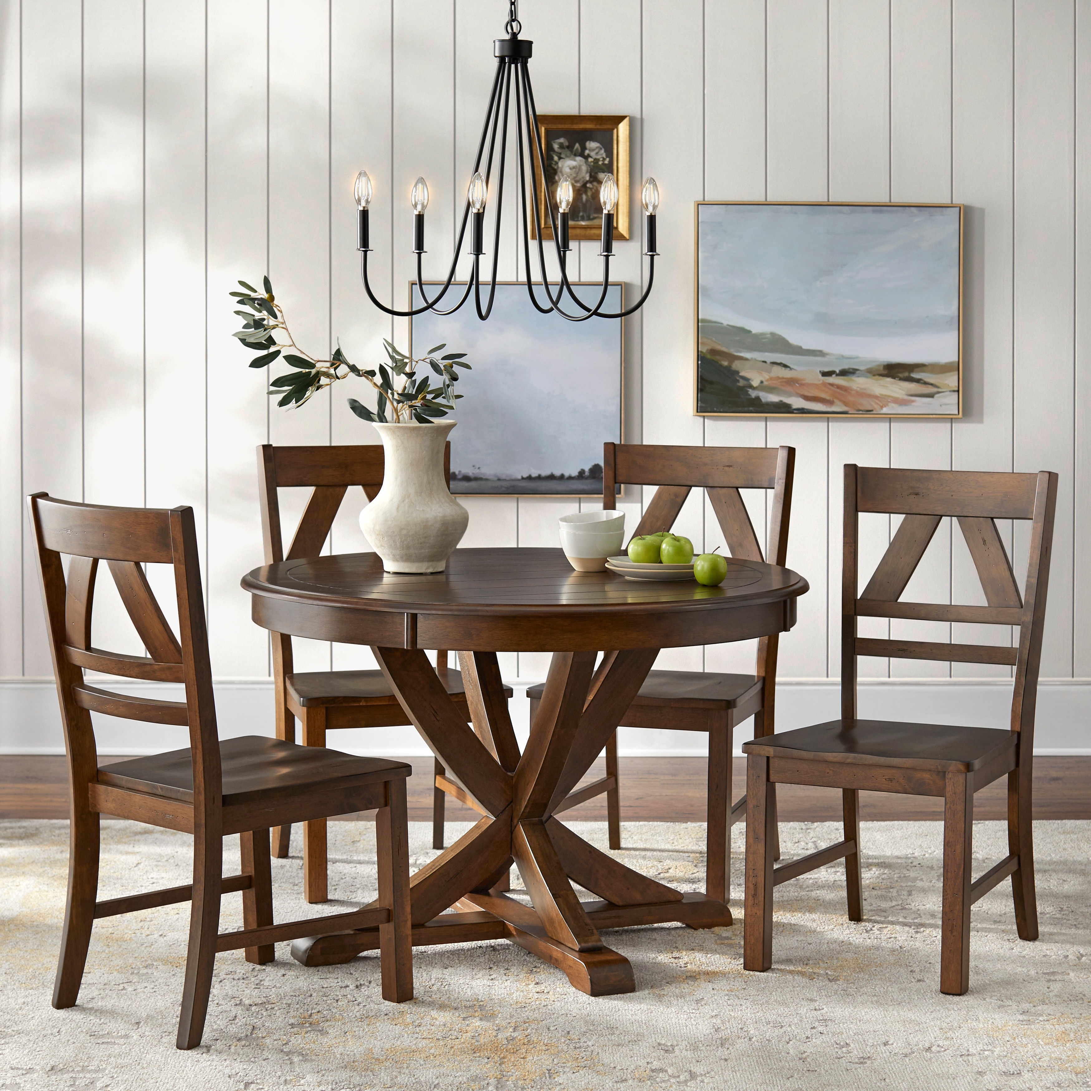 Country style dining hotsell room table and chairs