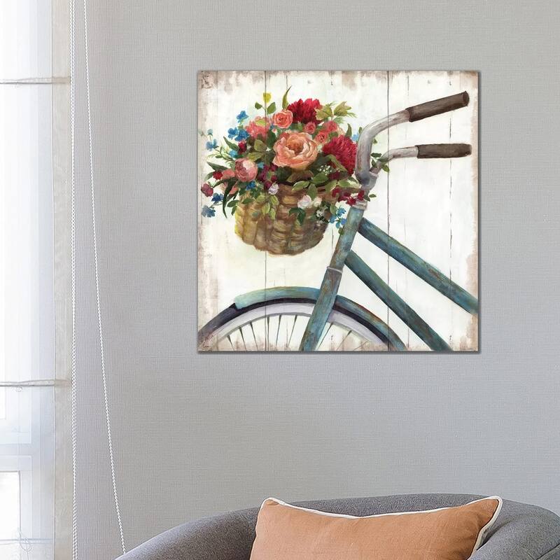 iCanvas "Sunday Ride" by Nan Canvas Print - 26x26x1.5