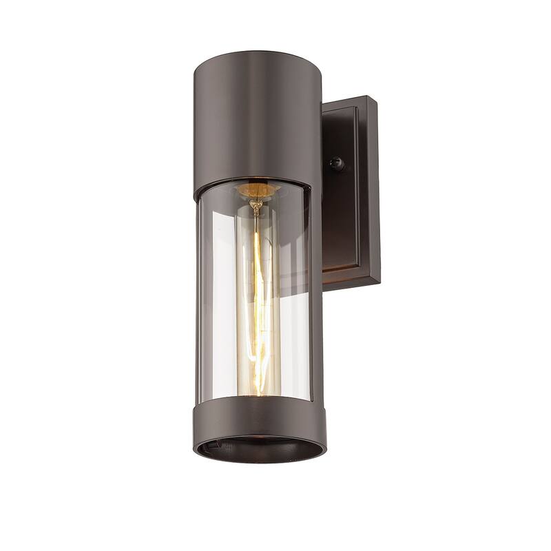 Millennium Lighting Hester 1 Light Outdoor Wall Sconce with Clear Glass Shades