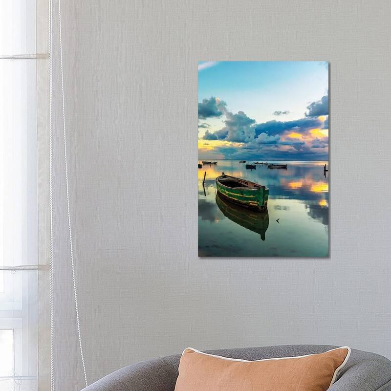 iCanvas "Aegean Sea" by Nejdet Duzen Canvas Print - 26x18x1.5