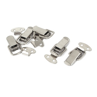Cabinet Case Toolbox Draw Metal Toggle Latch Catch Silver Tone 5PCS ...