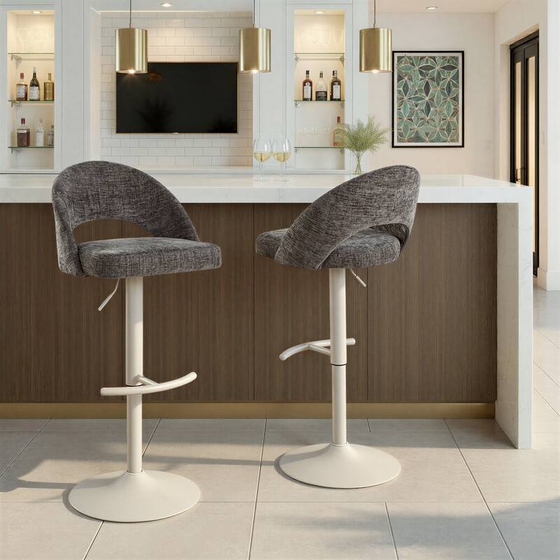 Renee Adjustable Barstool - Set of 2