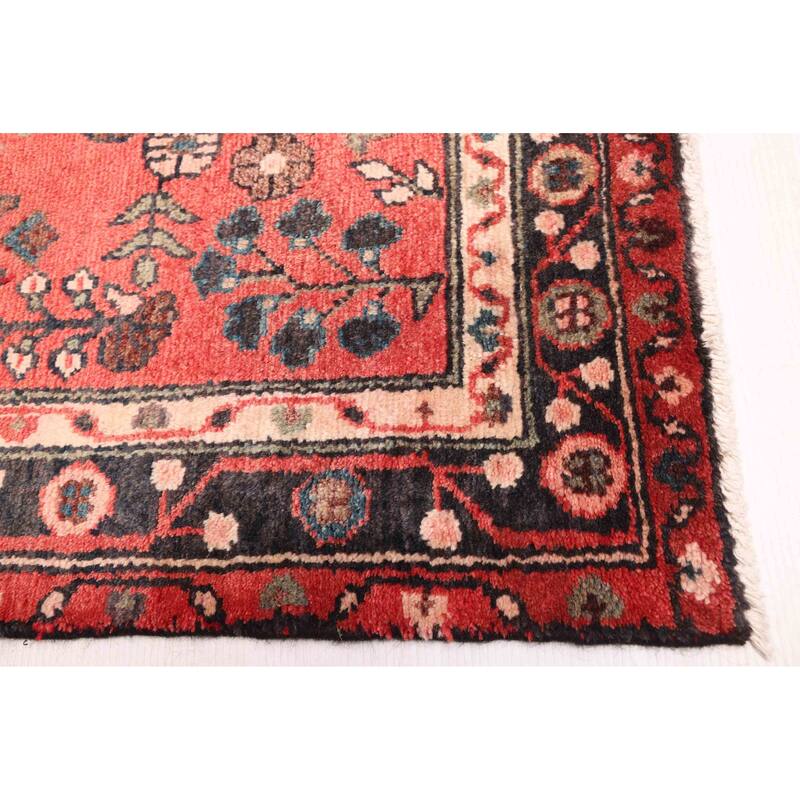 ECARPETGALLERY Hand-knotted Andelz Red Wool Rug - 2'8 x 9'10