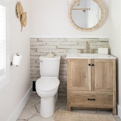 Merola Tile Retro Hex Blanc 14-1/8" x 16-1/4" Porcelain Floor and Wall Tile