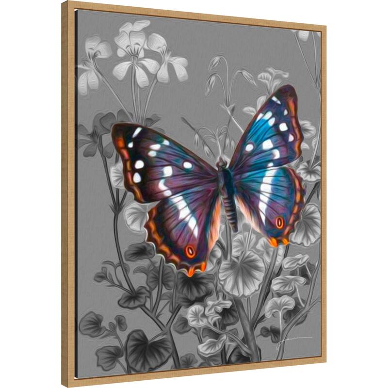 On Display No. 6 by James Burghardt (23 x 28 in.), Framed Canvas Wall Art Print