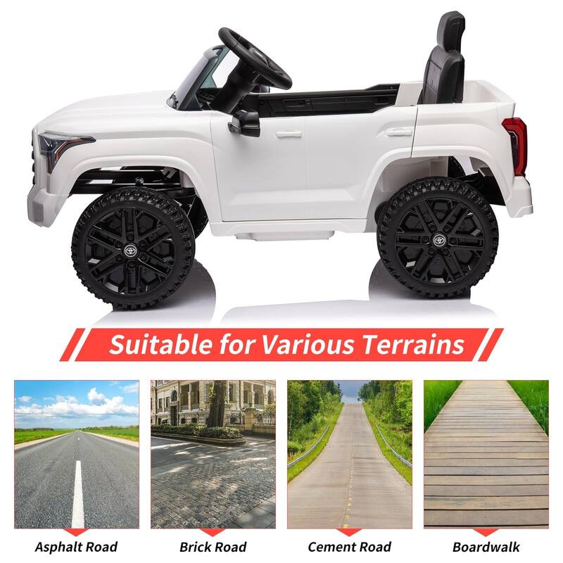 Kids Ride On Car,Toyota Licensed Kids Ride-On Truck 12V with Remote Control