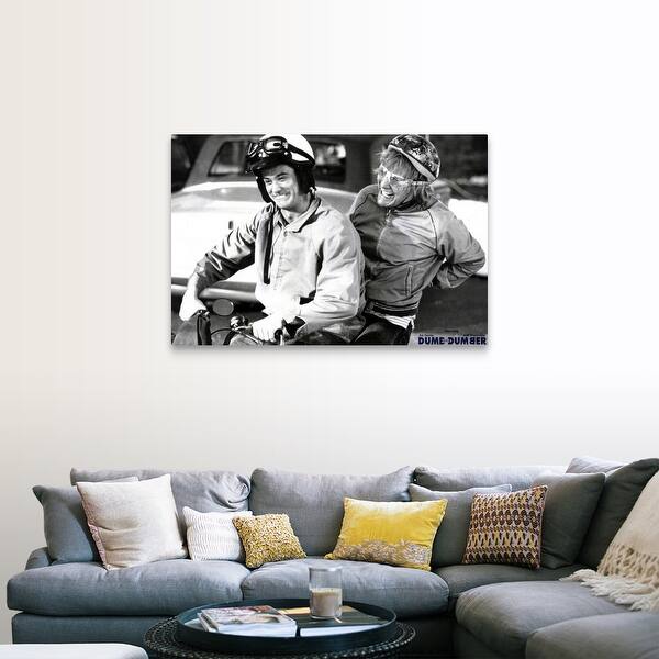 Shop Dumb And Dumber 1994 Canvas Wall Art Overstock 24137748