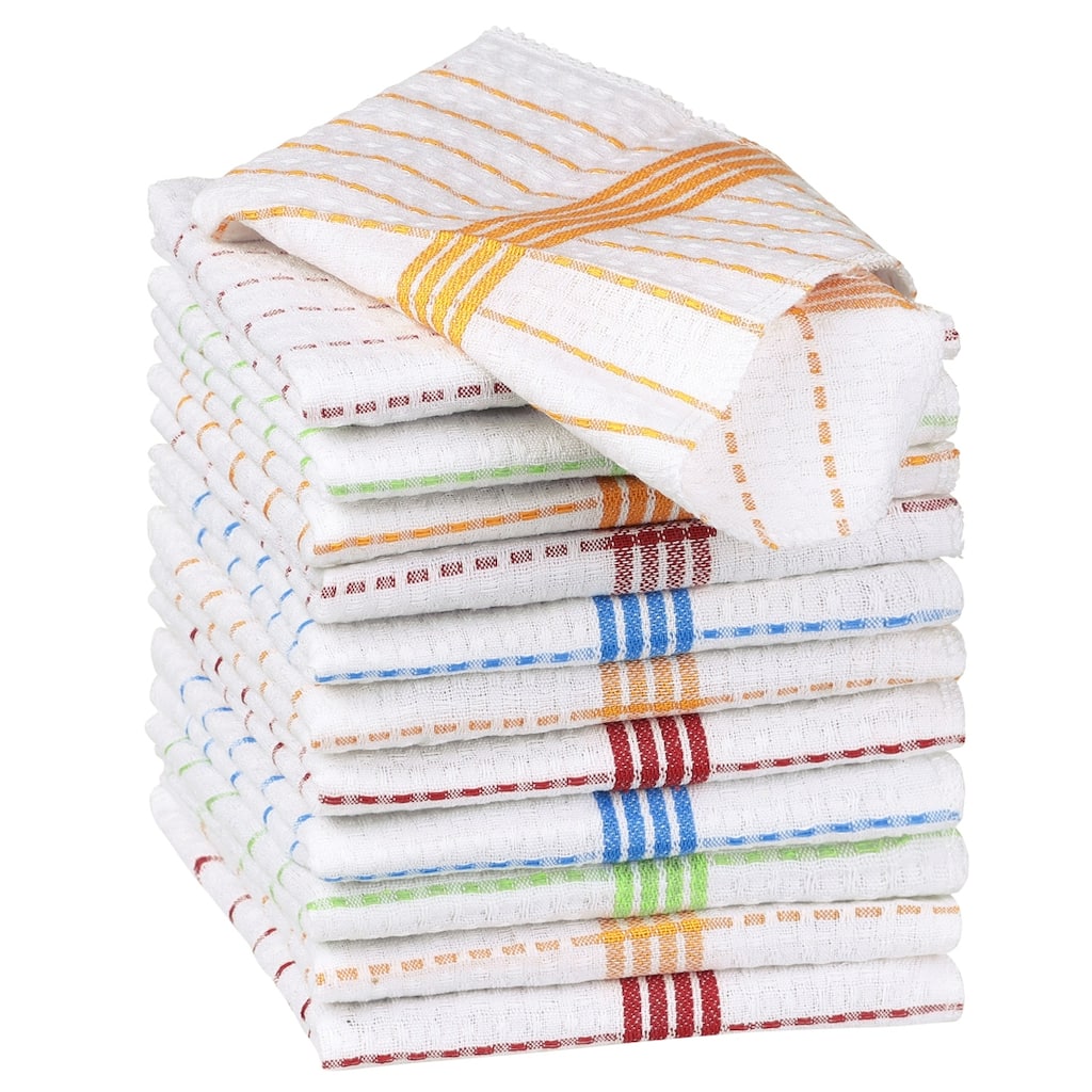 Reuseable Cleaning Cloths, Super Absorbent Cotton Cleaning Cloth Reuseable Cleaning Towels Lint Free Rags