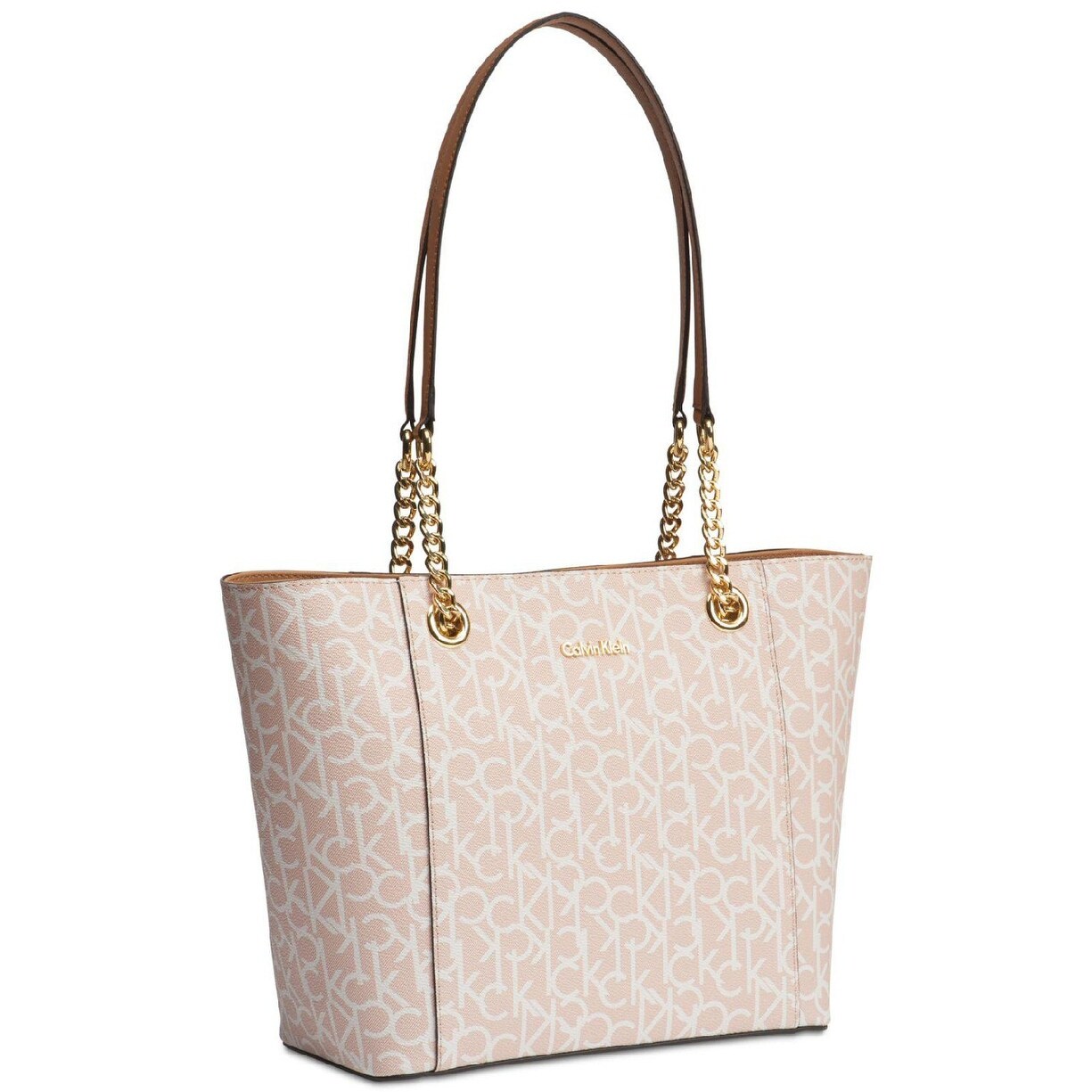 calvin klein hayden large signature tote