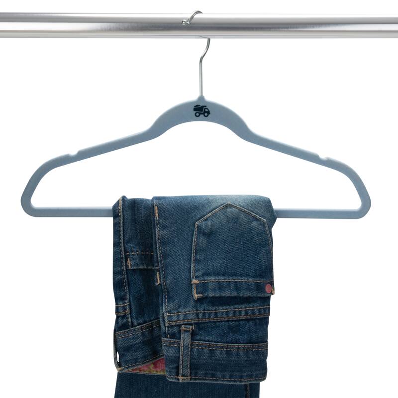 Simplify Kids 25 Pack Velvet Hangers