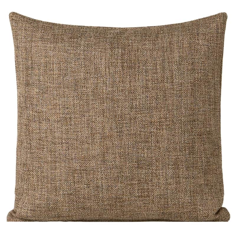 Fusion Peat Earthy Throw Pillow