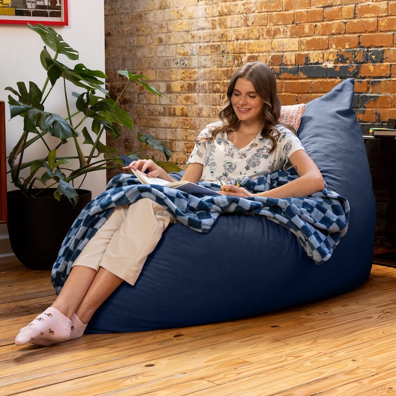 Jaxx Pillow Saxx 5.5-Foot Bean Bag Giant Floor Pillow