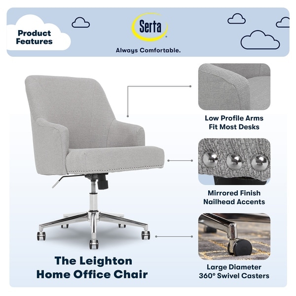Serta office 2025 chair memory foam