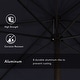 preview thumbnail 103 of 143, North Bend 9-foot Round Auto-tilt, Bronze Finish, Sunbrella Patio Umbrella by Havenside Home