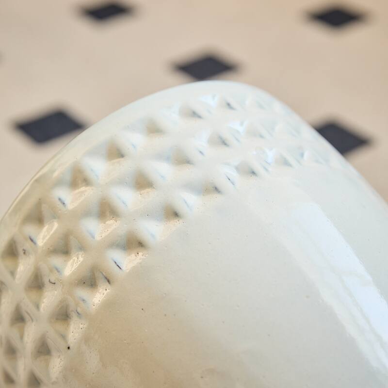 Anmytek Ceramic Flower Pot Set of 3 for Indoor Outdoor Use