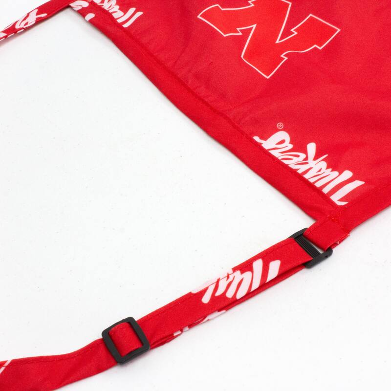 Nebraska Cornhuskers Tailgating or Grilling Apron With 9" Pocket, Fully Adjustable
