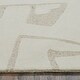 preview thumbnail 2 of 3, Cosmos 9'10" X 13'1" ft Handwoven Indoor Rug, Ivory/ Sand - 9'10" X 13'1" ft