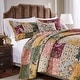 preview thumbnail 1 of 4, Greenland Home Fashions Antique Chic 100% Cotton Authentic Patchwork Quilt Set Full - Queen - 5 Piece