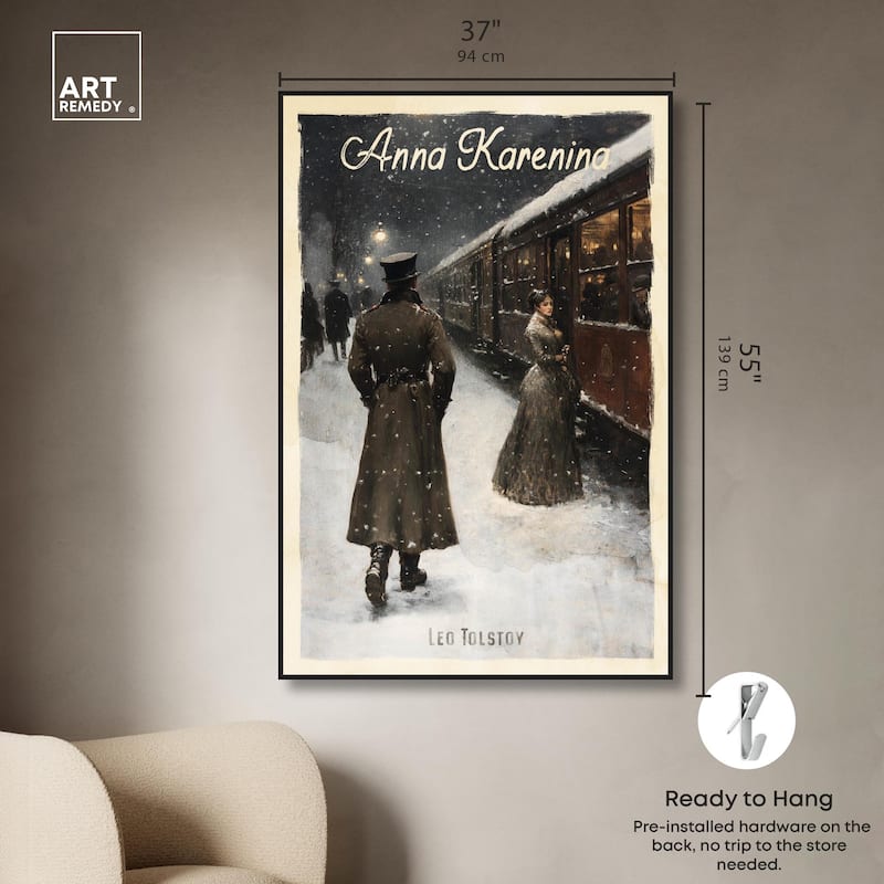 Anna Karenina Canvas by Art Remedy