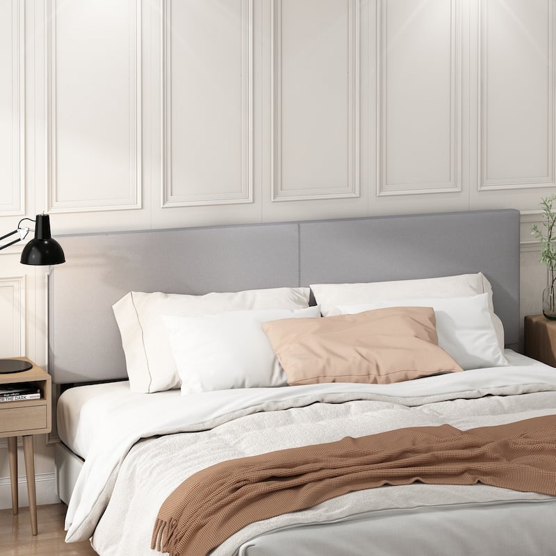 Upholstered Headboard King Size, Vintage Style Bedroom Headboard, Home Decor Headboard