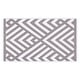 preview thumbnail 3 of 2, Geometric Beach Towel White/Anthracite