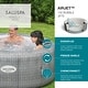 preview thumbnail 2 of 6, Bestway SaluSpa Honolulu AirJet Inflatable Hot Tub with 140 Soothing Jets, Gray - 110