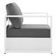 preview thumbnail 30 of 56, Tahoe Outdoor Aluminum 4-piece Conversation Set with Coffee Table