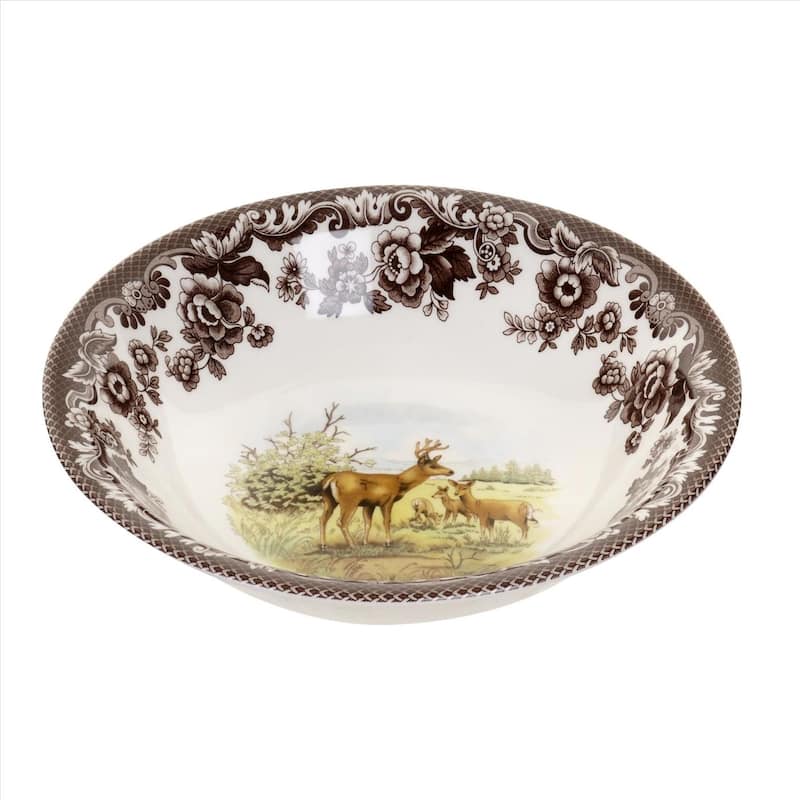 Spode Woodland Ascot Cereal Bowl - Mule Deer