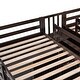 preview thumbnail 33 of 31, Double Twin Wood Loft Beds with Wardrobes and Staircase