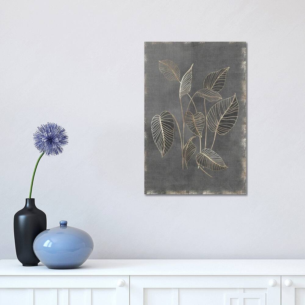iCanvas "Gilded Botanical III" by Eva Watts Canvas Print
