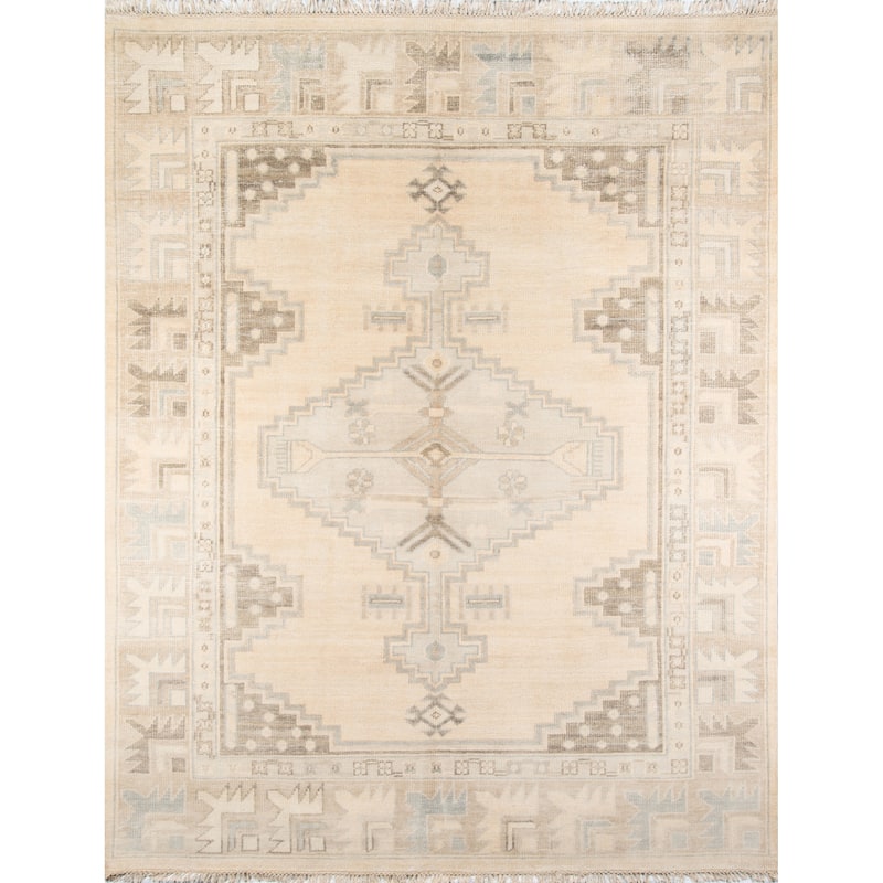 Erin Gates by Momeni Concord Walden Hand Knotted Wool Area Rug - 2' X 3' - Beige - Rectangle