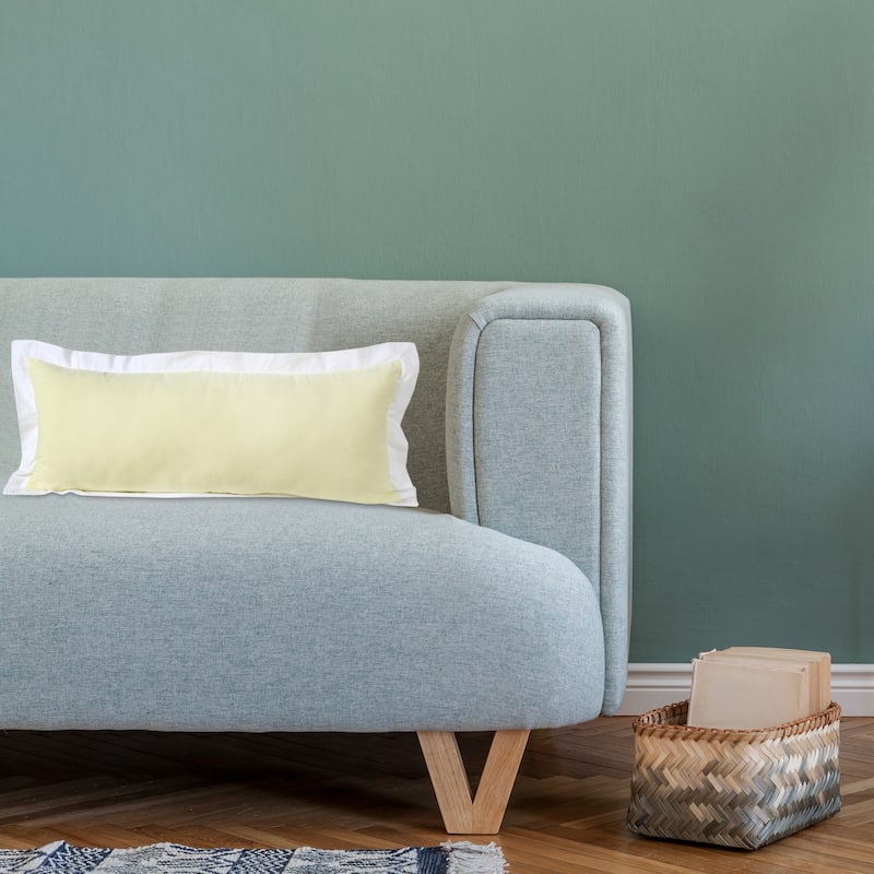 Sevita Bright Bordered Throw Pillow